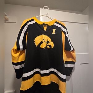 Iowa Hawkeye Hockey Jersey - Youth 16/18